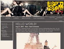 Tablet Screenshot of espressoblog.photographyblogsites.com