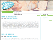 Tablet Screenshot of cuppajoeblog.photographyblogsites.com